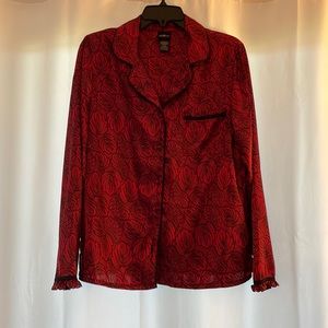 Women’s silk pajama set size Medium